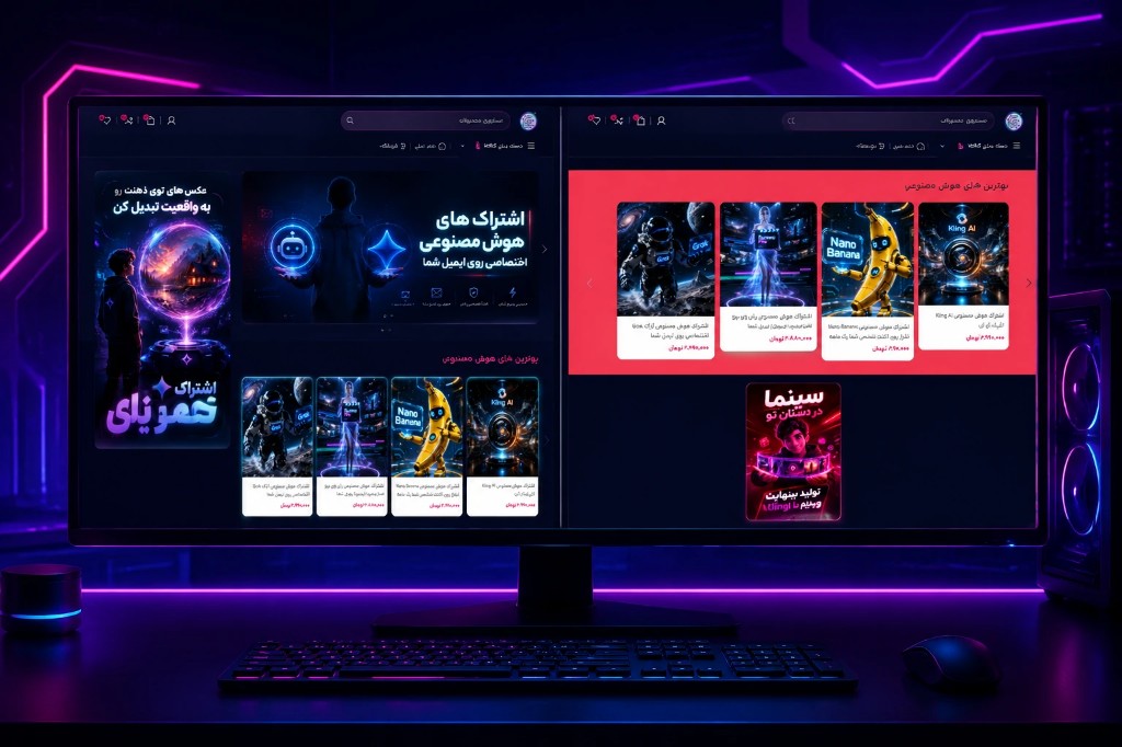 مارکتپلیس اشتراک ابزارهای هوش مصنوعی
